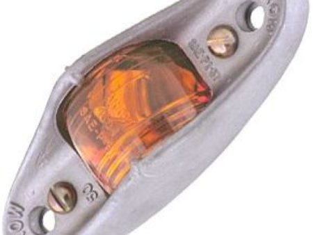 Heavy-Duty LED Armored Marker Light - Surface Mount - Amber or Red Online Sale