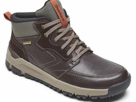 Dunham GLASTONBURY MIDBOOT BROWN LEA SDE Supply