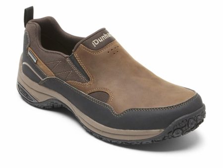 Dunham LUDLOW CLOUD PLUS SLIP ON BROWN LEA Online now