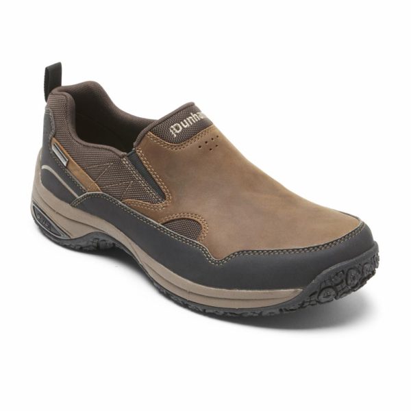 Dunham LUDLOW CLOUD PLUS SLIP ON BROWN LEA Online now