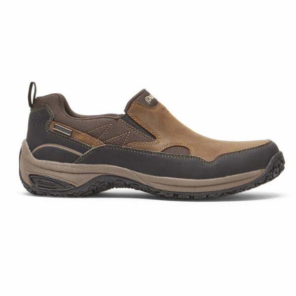 Dunham LUDLOW CLOUD PLUS SLIP ON BROWN LEA Online now