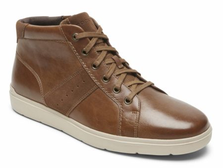 Rockport Men TOTAL MOTION LITE ZIP CHUKKA TAN Online Sale