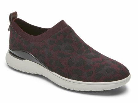 Rockport Women TM SPORT HIGH SLIP OXBLOOD LEOPARD Sale