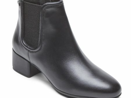 Rockport Women TOTAL MOTION DOVE CHELSEA WP BLACK WP Sale