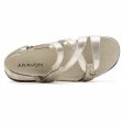 Aravon POWER COMFORT SANDALS STRAP SANDAL PLATINUM For Sale