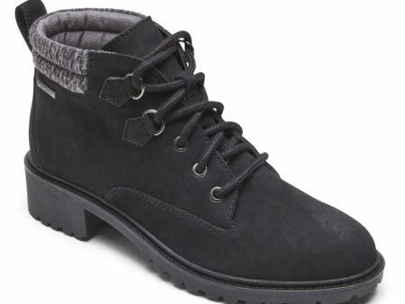 Rockport Women RYLEIGH HIKER WP BLACK WP For Cheap