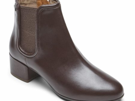 Rockport Women TOTAL MOTION DOVE CHELSEA WP COFFEE BEAN WP on Sale